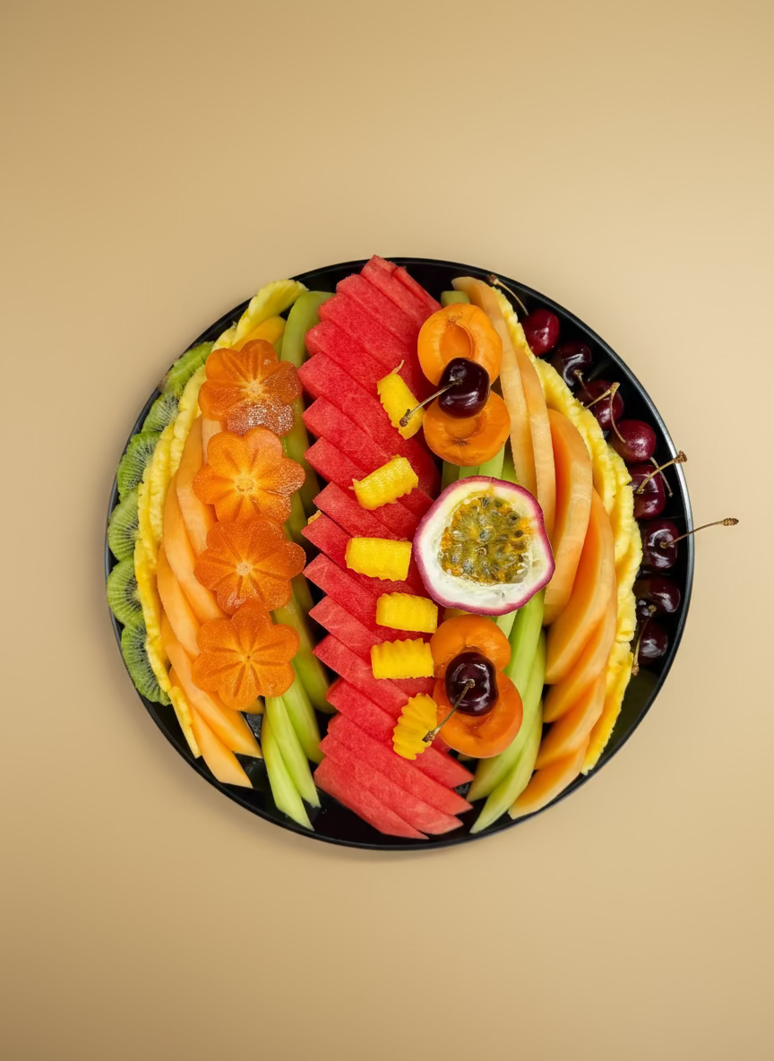 12" Round Fruit Platter