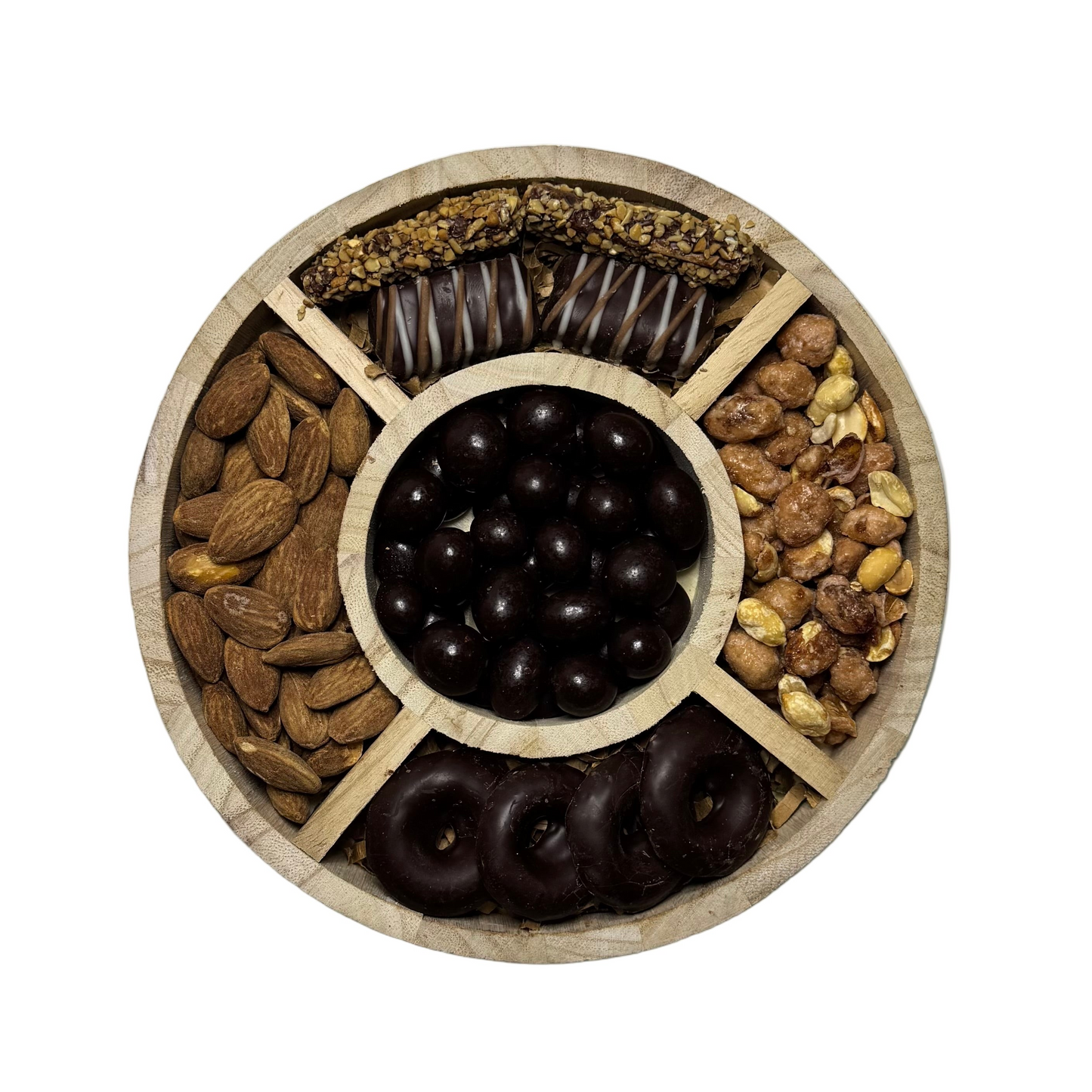 8" Round Chocolate & Nuts