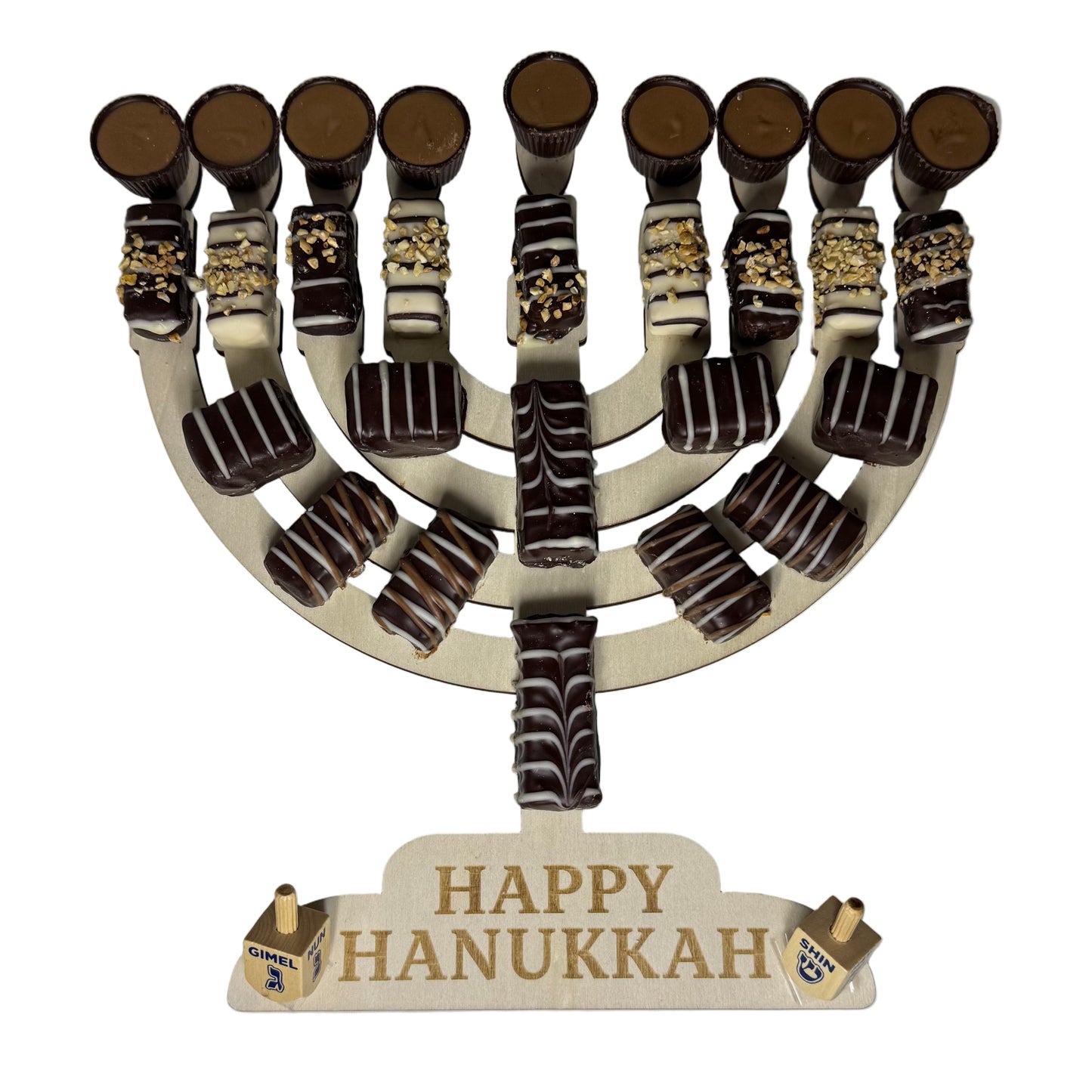 Menorah Wooden Gift