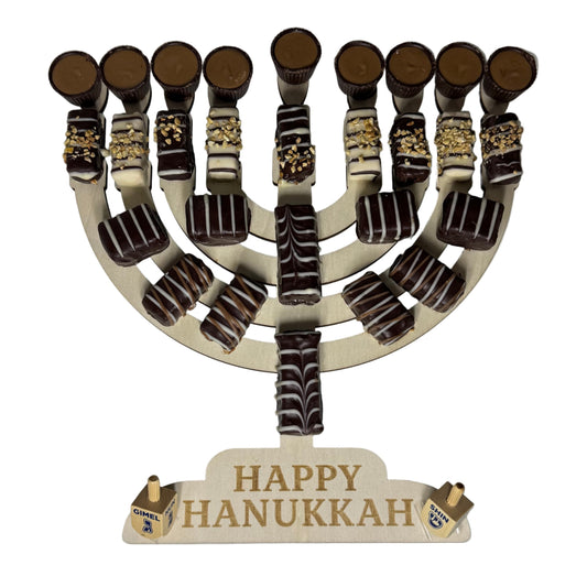 Menorah Wooden Gift