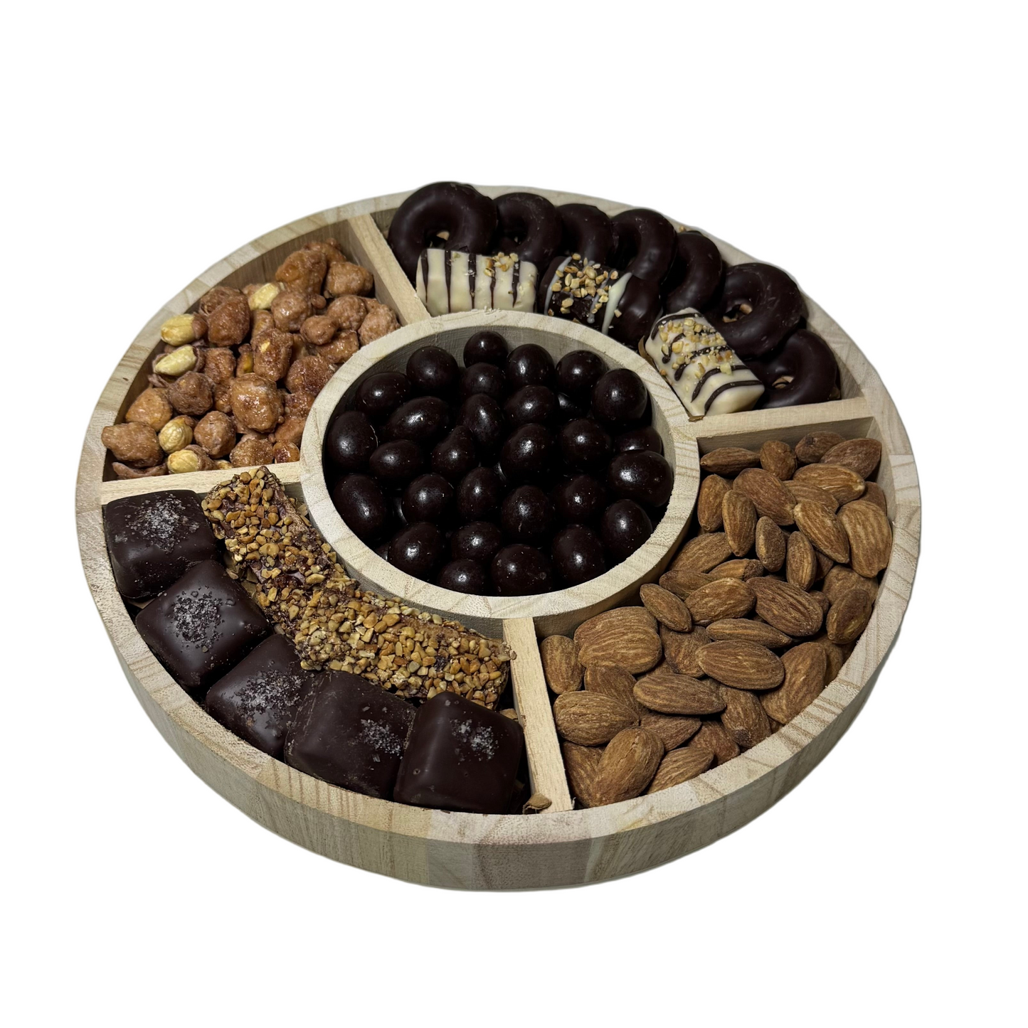 10" Round Chocolate & Nuts