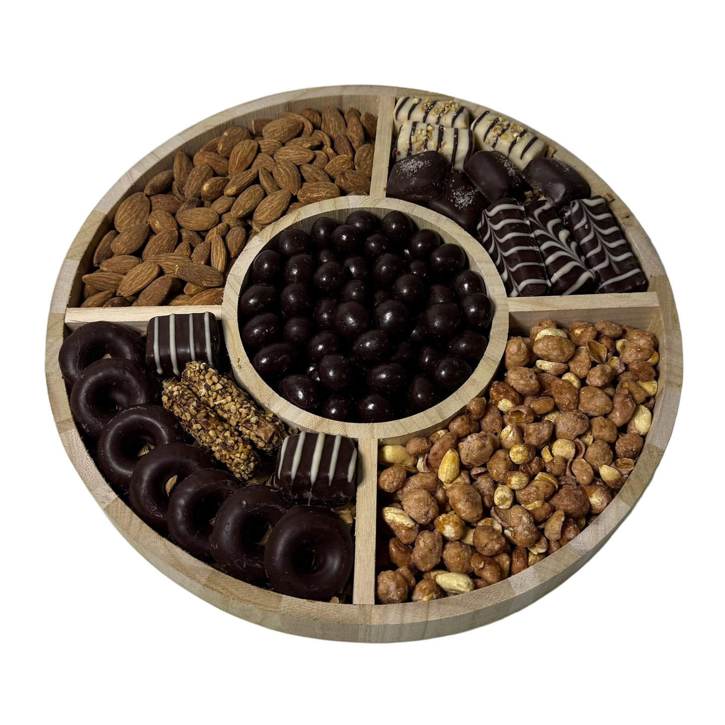 12" Round Chocolate & Nuts