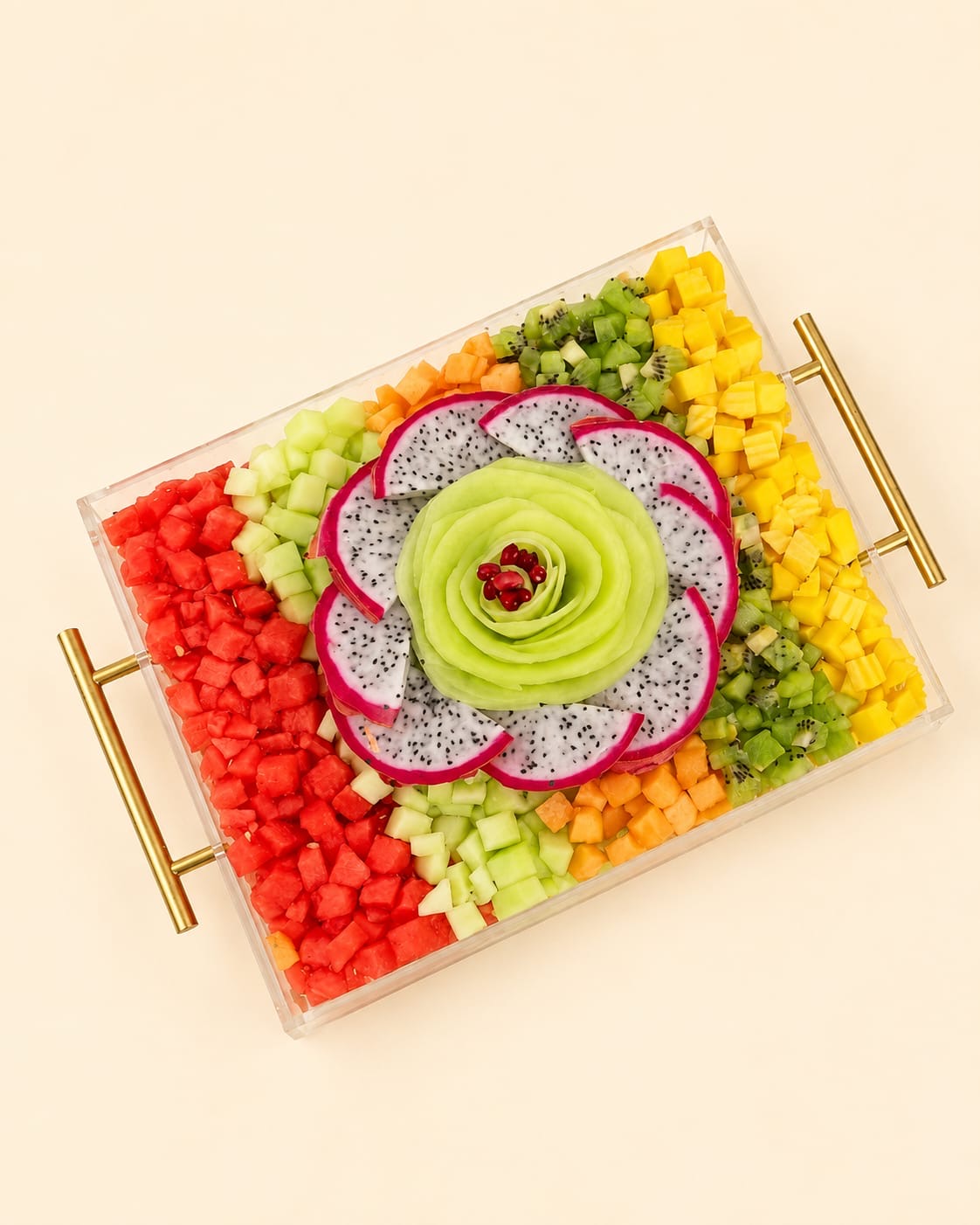Acrylic Rows Tray
