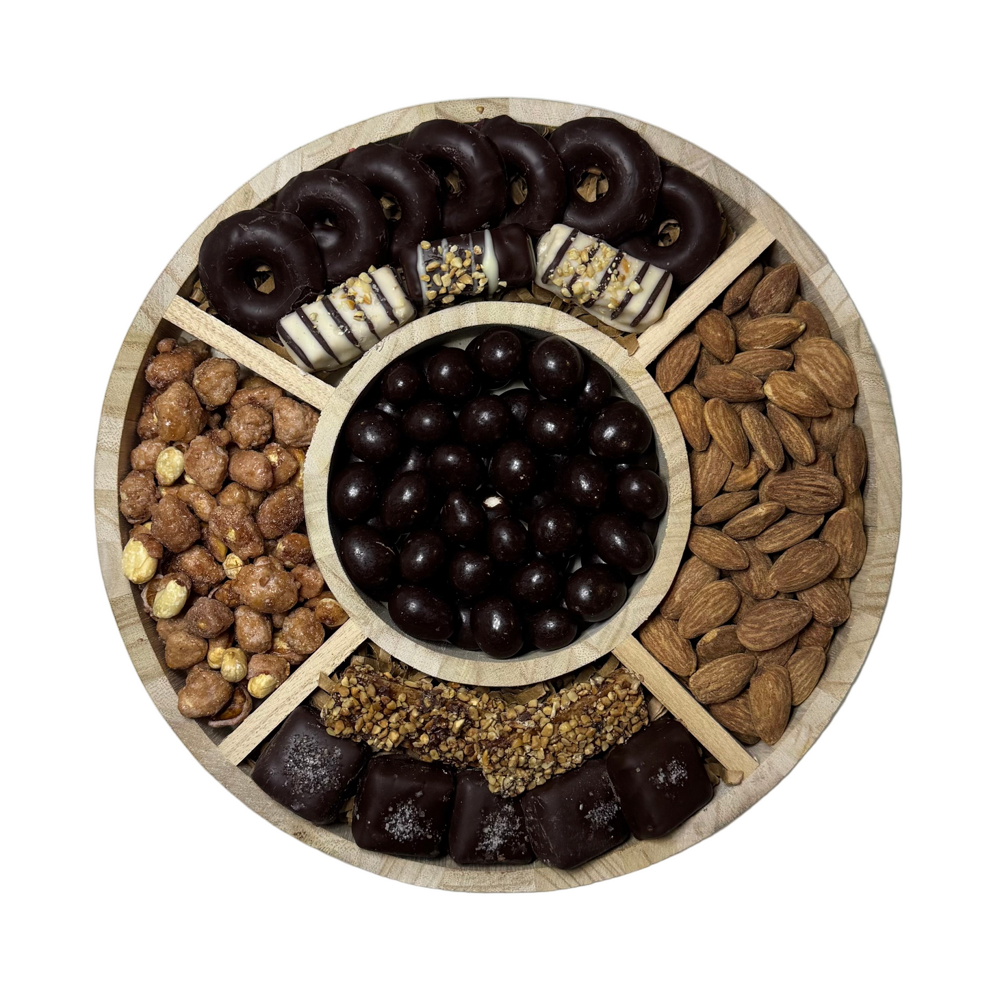 10" Round Chocolate & Nuts