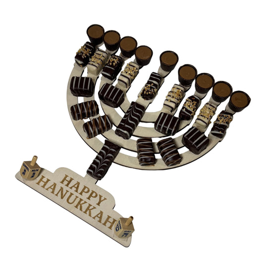 Menorah Wooden Gift