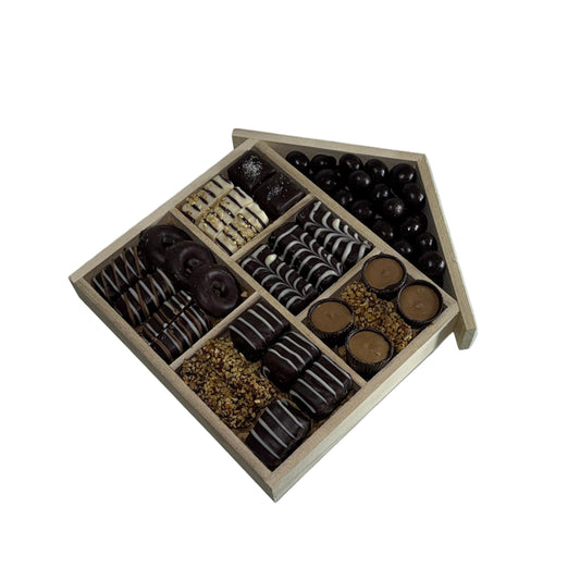 Wooden House Chocolate & Nuts