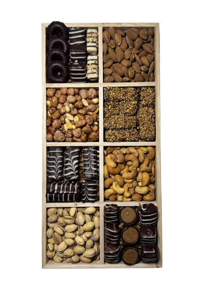 7” x 16” Chocolate & Nuts